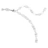Mesmera Necklace Mixed Cuts, White, Rhodium Plated Mesmera Necklace Mixed Cuts, White, Rhodium Plated