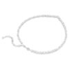 Mesmera Necklace Mixed Cuts, White, Rhodium Plated Mesmera Necklace Mixed Cuts, White, Rhodium Plated