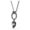 Mesmera Pendant Mixed Cuts, Gray, Ruthenium Plated Mesmera Pendant Mixed Cuts, Gray, Ruthenium Plated
