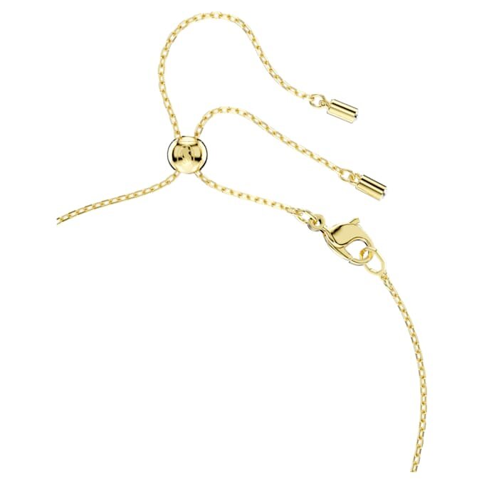 Mesmera Pendant Mixed Cuts, Green, Gold-Tone Plated Mesmera Pendant Mixed Cuts, Green, Gold-Tone Plated