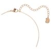 Mesmera Pendant Mixed Cuts, White, Rose Gold-Tone Plated Mesmera Pendant Mixed Cuts, White, Rose Gold-Tone Plated