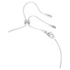 Mesmera Pendant Pear Cut, White, Rhodium Plated Mesmera Pendant Pear Cut, White, Rhodium Plated