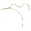 Mesmera Set Pear Cut, Octagon Cut, White, Rose Gold-Tone Plated Mesmera Set Pear Cut, Octagon Cut, White, Rose Gold-Tone Plated