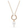 Mesmera Set Pear Cut, Round Cut, White, Rose Gold-Tone Plated Mesmera Set Pear Cut, Round Cut, White, Rose Gold-Tone Plated