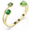 Millenia Bangle Octagon Cut, Green, Gold-Tone Plated Millenia Bangle Octagon Cut, Green, Gold-Tone Plated