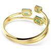 Millenia Bangle Octagon Cut, Green, Gold-Tone Plated Millenia Bangle Octagon Cut, Green, Gold-Tone Plated
