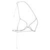 Millenia Body Chain Round Cut, White, Rhodium Plated Millenia Body Chain Round Cut, White, Rhodium Plated
