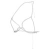 Millenia Body Chain Round Cut, White, Rhodium Plated Millenia Body Chain Round Cut, White, Rhodium Plated