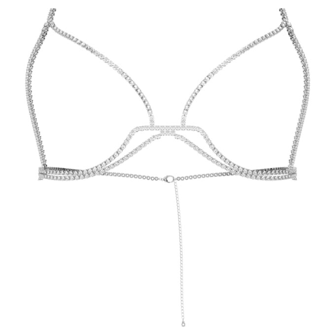 Millenia Body Chain Round Cut, White, Rhodium Plated Millenia Body Chain Round Cut, White, Rhodium Plated
