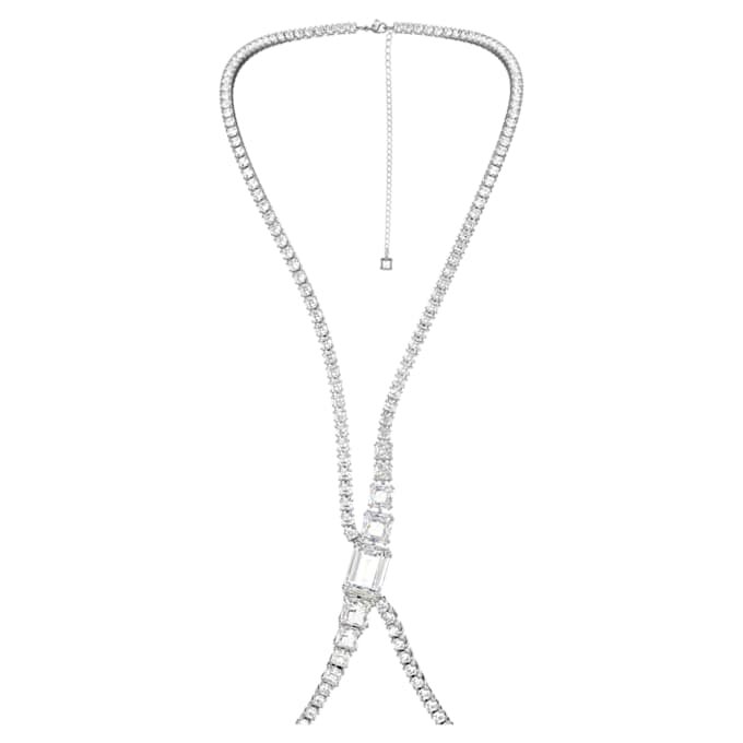 Millenia Body Chain Square Cut, White, Rhodium Plated Millenia Body Chain Square Cut, White, Rhodium Plated