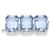 Millenia Extender Octagon Cut, Blue, Rhodium Plated Millenia Extender Octagon Cut, Blue, Rhodium Plated