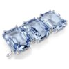 Millenia Extender Octagon Cut, Blue, Rhodium Plated Millenia Extender Octagon Cut, Blue, Rhodium Plated