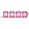 Millenia Extender Octagon Cut, Pink, Rhodium Plated Millenia Extender Octagon Cut, Pink, Rhodium Plated