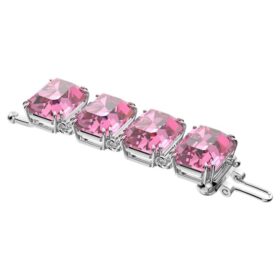 Millenia Extender Octagon Cut, Pink, Rhodium Plated
