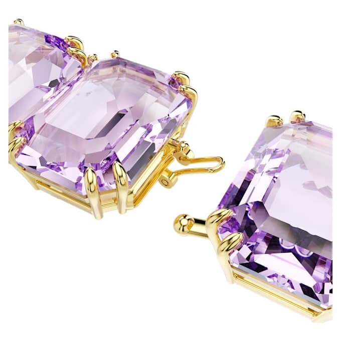 Millenia Extender Octagon Cut, Purple, Gold-Tone Plated Millenia Extender Octagon Cut, Purple, Gold-Tone Plated
