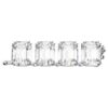 Millenia Extender Octagon Cut, White, Rhodium Plated Millenia Extender Octagon Cut, White, Rhodium Plated