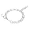 Millenia Necklace Mixed Cuts, White, Rhodium Plated Millenia Necklace Mixed Cuts, White, Rhodium Plated