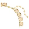 Millenia Necklace Octagon Cut, Caramel, Gold-Tone Plated Millenia Necklace Octagon Cut, Caramel, Gold-Tone Plated
