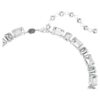 Millenia Necklace Octagon Cut, White, Rhodium Plated Millenia Necklace Octagon Cut, White, Rhodium Plated
