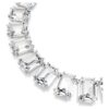 Millenia Necklace Oversized Crystals, Octagon Cut, White, Rhodium Plated Millenia Necklace Oversized Crystals, Octagon Cut, White, Rhodium Plated
