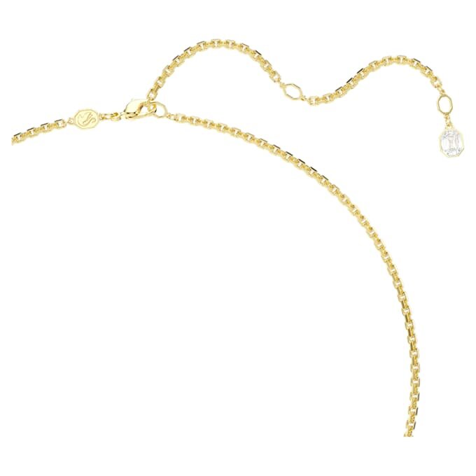 Millenia Pendant Octagon Cut, Caramel, Gold-Tone Plated Millenia Pendant Octagon Cut, Caramel, Gold-Tone Plated