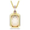 Millenia Pendant Octagon Cut, Caramel, Gold-Tone Plated Millenia Pendant Octagon Cut, Caramel, Gold-Tone Plated