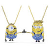 Minions James and Henry Set Pavé, Multicolored, Gold-Tone Plated Minions James and Henry Set Pavé, Multicolored, Gold-Tone Plated