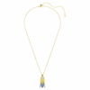 Minions Kevin Pendant Pavé, Multicolored, Gold-Tone Plated Minions Kevin Pendant Pavé, Multicolored, Gold-Tone Plated