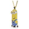 Minions Kevin Pendant Pavé, Multicolored, Gold-Tone Plated Minions Kevin Pendant Pavé, Multicolored, Gold-Tone Plated
