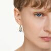 Minions Stuart and Banana Drop Earrings Pavé, Mini, Multicolored, Gold-Tone Plated Minions Stuart and Banana Drop Earrings Pavé, Mini, Multicolored, Gold-Tone Plated