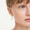 Minions Stuart and Banana Drop Earrings Pavé, Mini, Multicolored, Gold-Tone Plated Minions Stuart and Banana Drop Earrings Pavé, Mini, Multicolored, Gold-Tone Plated