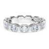 Octagon Band Ring Lab-Grown Diamonds 2.4 Ct Tw, Octagon Shape, 14K White Gold Octagon Band Ring Lab-Grown Diamonds 2.4 Ct Tw, Octagon Shape, 14K White Gold