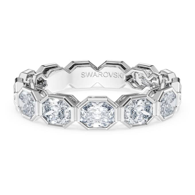 Octagon Band Ring Lab-Grown Diamonds 2.4 Ct Tw, Octagon Shape, 14K White Gold Octagon Band Ring Lab-Grown Diamonds 2.4 Ct Tw, Octagon Shape, 14K White Gold