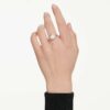 Octagon Bezel Ring Lab-Grown Diamonds 3.0 Ct Tw, Octagon Shape, 14K Yellow Gold Octagon Bezel Ring Lab-Grown Diamonds 3.0 Ct Tw, Octagon Shape, 14K Yellow Gold