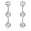 Octagon Drop Earrings Lab-Grown Diamonds 0.6 Ct Tw, Round Shape, Sterling Silver Octagon Drop Earrings Lab-Grown Diamonds 0.6 Ct Tw, Round Shape, Sterling Silver