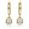 Octagon Drop Earrings Lab-Grown Diamonds 1.0 Ct Tw, Octagon Shape, 14K Yellow Gold Octagon Drop Earrings Lab-Grown Diamonds 1.0 Ct Tw, Octagon Shape, 14K Yellow Gold