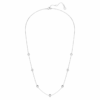 Octagon Necklace Lab-Grown Diamonds 0.7 Ct Tw, Round Shape, Sterling Silver Octagon Necklace Lab-Grown Diamonds 0.7 Ct Tw, Round Shape, Sterling Silver