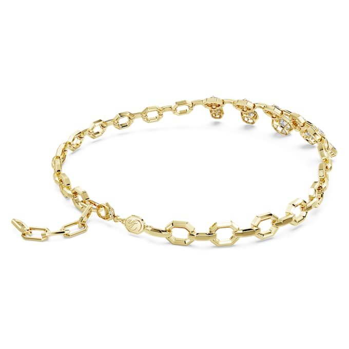 Octagon Necklace Lab-Grown Diamonds 12.56 Ct Tw, Mixed Shapes, 18K Yellow Gold Octagon Necklace Lab-Grown Diamonds 12.56 Ct Tw, Mixed Shapes, 18K Yellow Gold