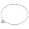 Octagon Necklace Lab-Grown Diamonds 12.86 Ct Tw, Octagon Shape, 18K White Gold Octagon Necklace Lab-Grown Diamonds 12.86 Ct Tw, Octagon Shape, 18K White Gold