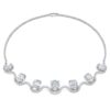 Octagon Necklace Lab-Grown Diamonds 37.70 Ct Tw, Octagon Shape, 18K White Gold Octagon Necklace Lab-Grown Diamonds 37.70 Ct Tw, Octagon Shape, 18K White Gold