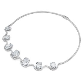 Octagon Necklace Lab-Grown Diamonds 37.70 Ct Tw, Octagon Shape, 18K White Gold Octagon Necklace Lab-Grown Diamonds 37.70 Ct Tw, Octagon Shape, 18K White Gold