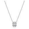 Octagon Pendant Lab-Grown Diamonds 0.5 Ct Tw, Octagon Shape, 14K White Gold Octagon Pendant Lab-Grown Diamonds 0.5 Ct Tw, Octagon Shape, 14K White Gold