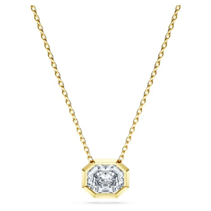 Octagon Pendant Lab-Grown Diamonds 1.0 Ct Tw, Octagon Shape, 14K Yellow Gold Octagon Pendant Lab-Grown Diamonds 1.0 Ct Tw, Octagon Shape, 14K Yellow Gold
