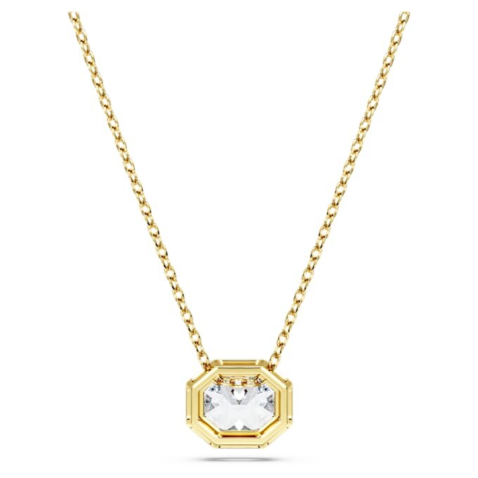 Octagon Pendant Lab-Grown Diamonds 1.0 Ct Tw, Octagon Shape, 14K Yellow Gold Octagon Pendant Lab-Grown Diamonds 1.0 Ct Tw, Octagon Shape, 14K Yellow Gold