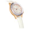 Octea Chrono Watch Swiss Made, Leather Strap, White, Rose Gold-Tone Finish Octea Chrono Watch Swiss Made, Leather Strap, White, Rose Gold-Tone Finish