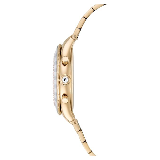 Octea Chrono Watch Swiss Made, Metal Bracelet, Gold Tone, Champagne Gold-Tone Finish Octea Chrono Watch Swiss Made, Metal Bracelet, Gold Tone, Champagne Gold-Tone Finish