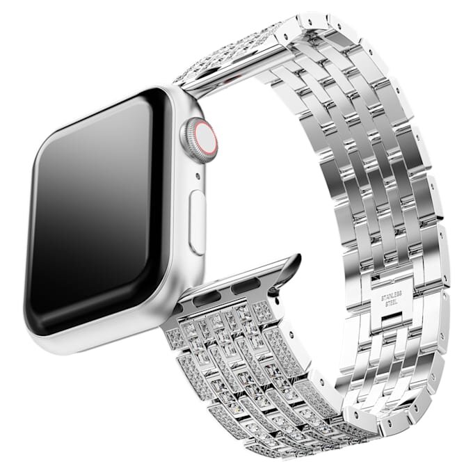 Princess Strap for Apple Watch® 40Mm & 41Mm, Silver Tone, Stainless Steel Princess Strap for Apple Watch® 40Mm & 41Mm, Silver Tone, Stainless Steel