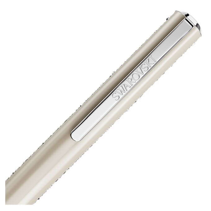 Shimmer Ballpoint Pen Beige, Beige Lacquered, Chrome Plated Shimmer Ballpoint Pen Beige, Beige Lacquered, Chrome Plated