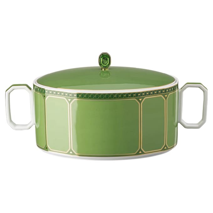 Signum Bowl Porcelain, Green Signum Bowl Porcelain, Green