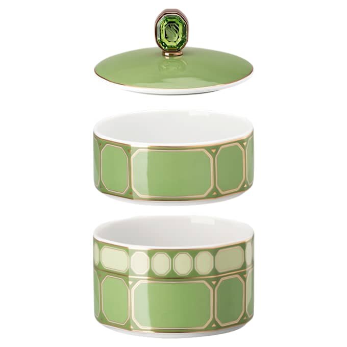 Signum Box Porcelain, Small, Green Signum Box Porcelain, Small, Green